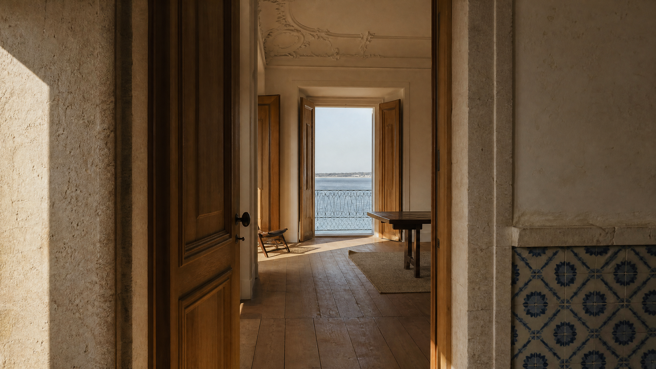 Apartamento do Tejo — Limiar final
